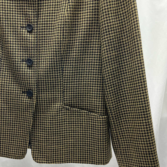 Pendleton Classic Blazer Houndstooth Wool Women’s Size 6 Vintage 70's - Picture 3 of 9